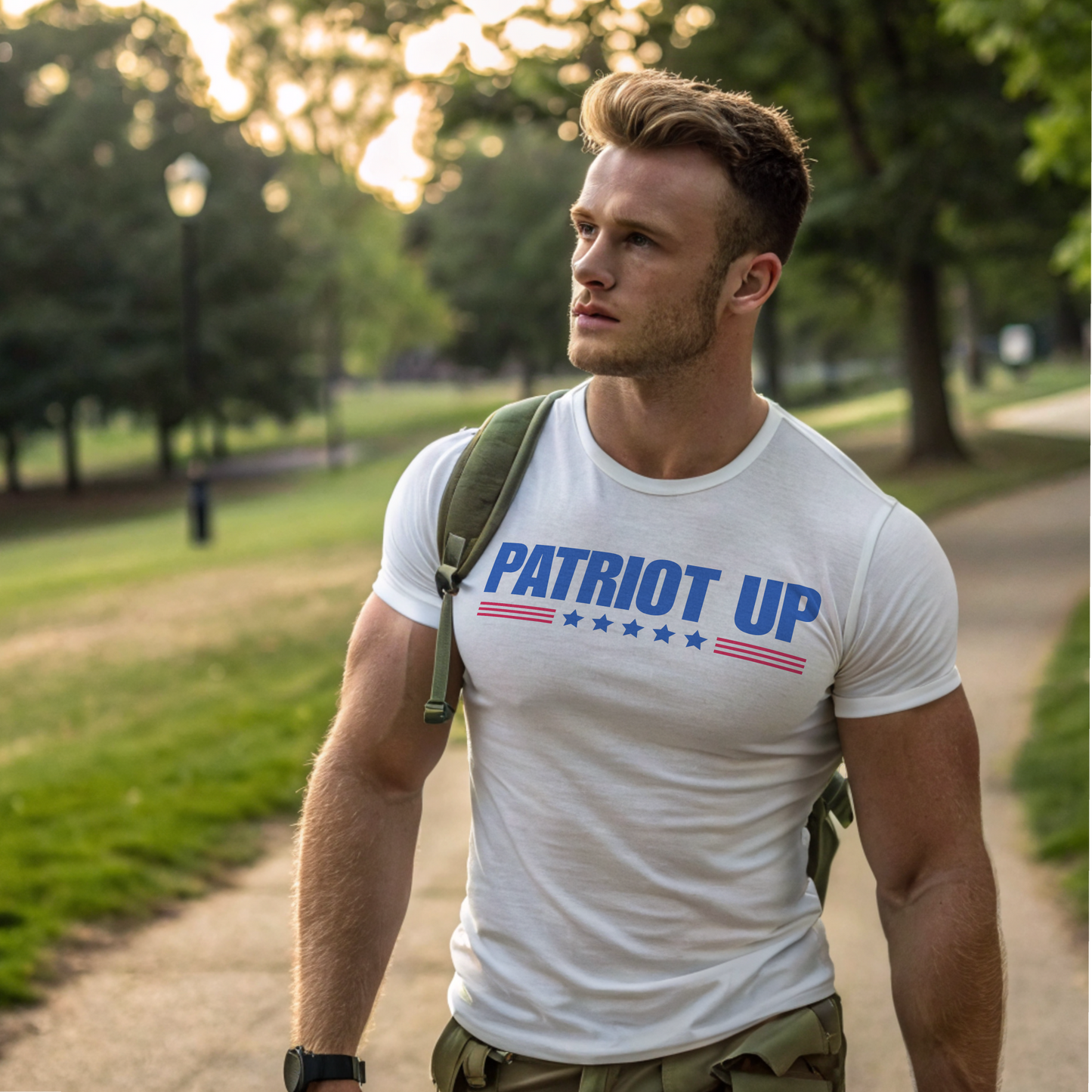 Official Patriot Up Logo Shirt