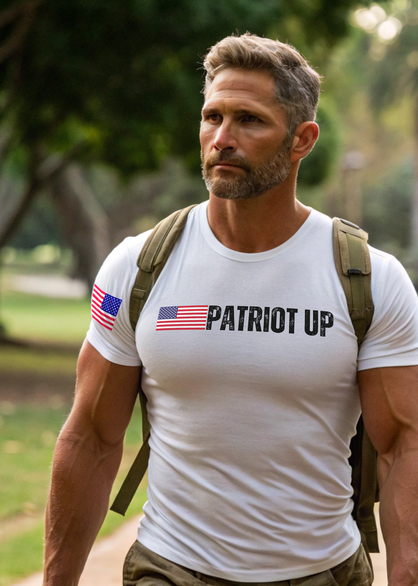 Patriot Up logo shirt