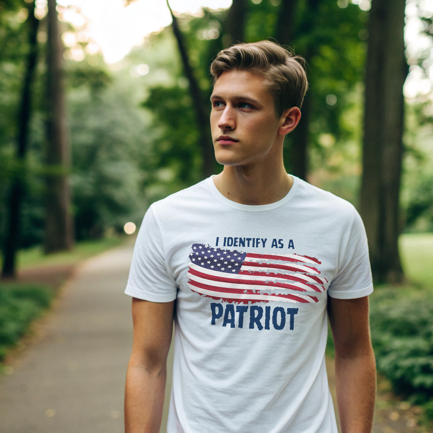 I Identify as a Patriot t-shirt