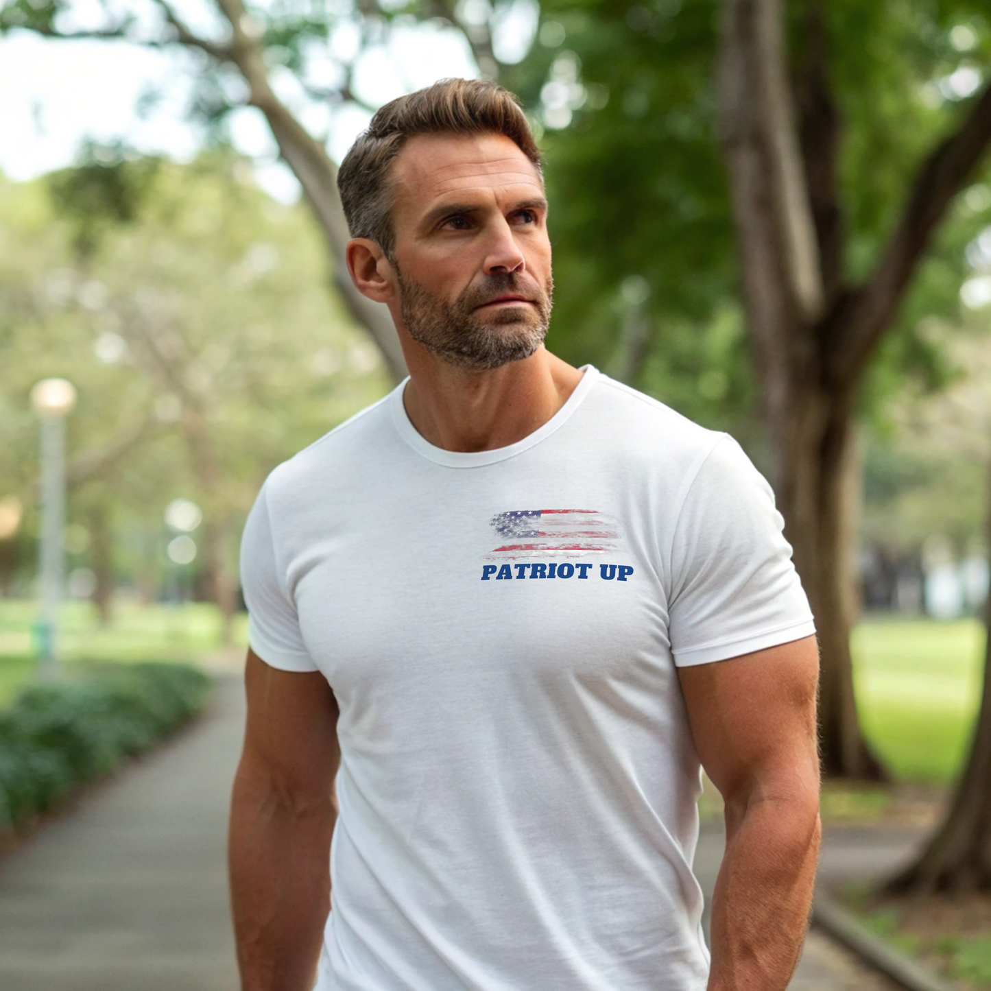 Patriot Up flag Shirt