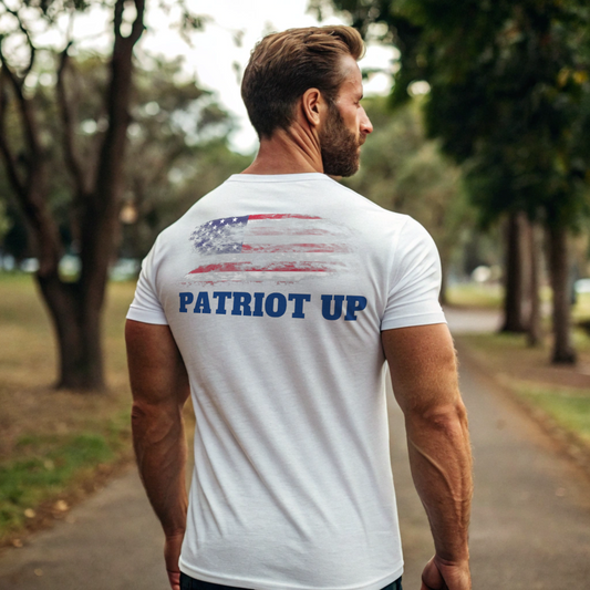 Patriot Up flag Shirt