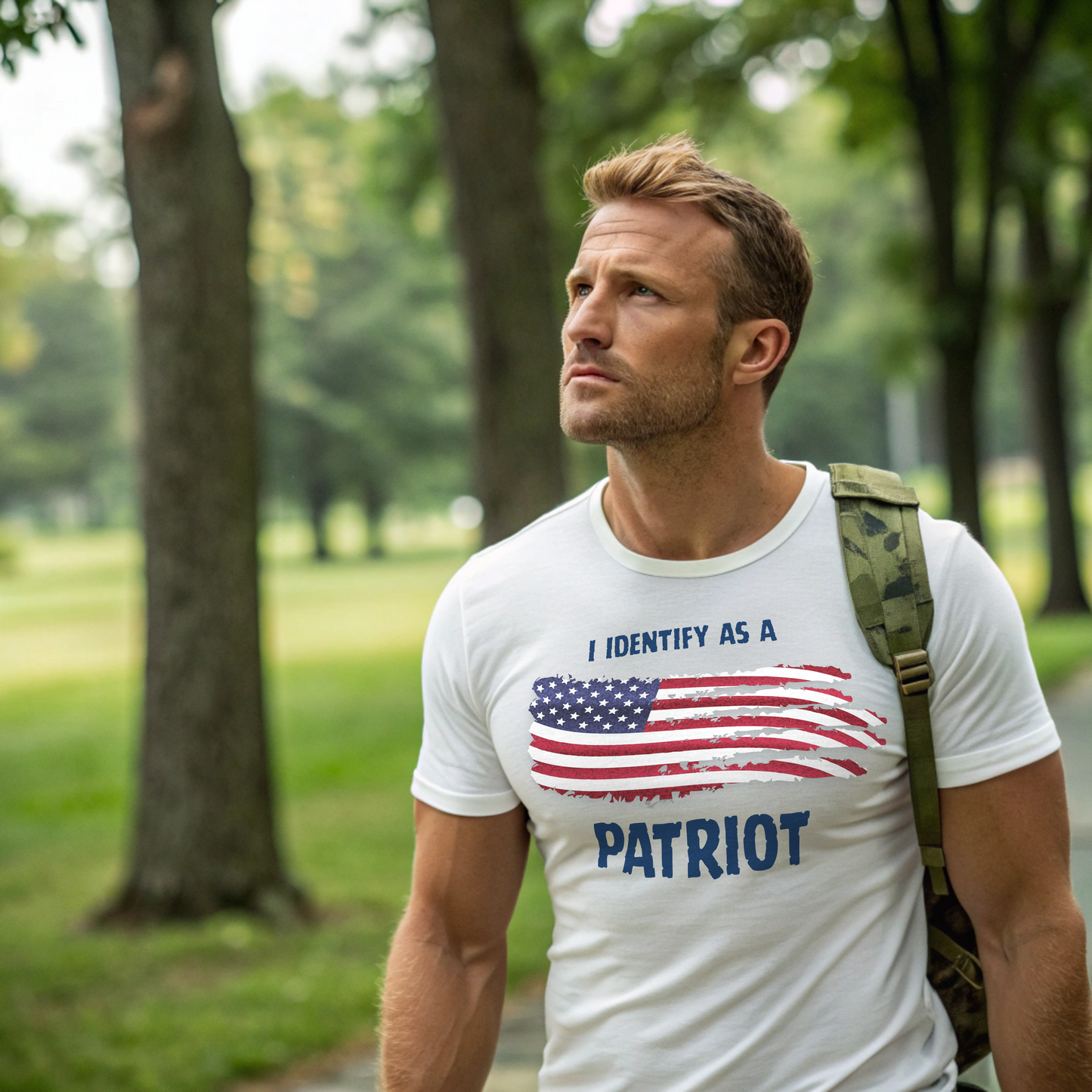 I identify as a Patriot T-shirt
